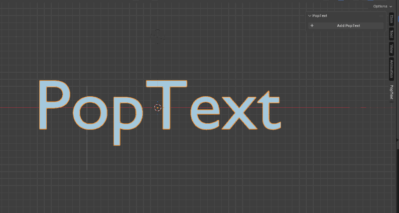 An Arch text pose snapping into place